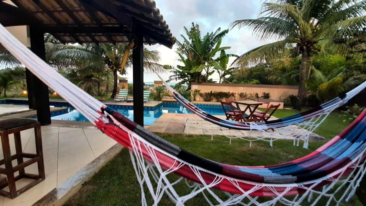 Casa dos Jacarandás com 4 quartos com vista para o mar Porto Seguro Esterno foto