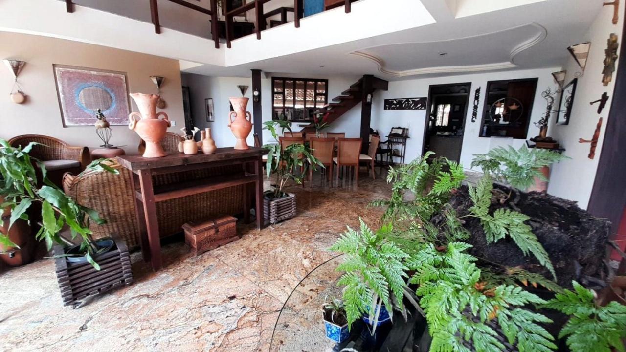 Casa dos Jacarandás com 4 quartos com vista para o mar Porto Seguro Esterno foto
