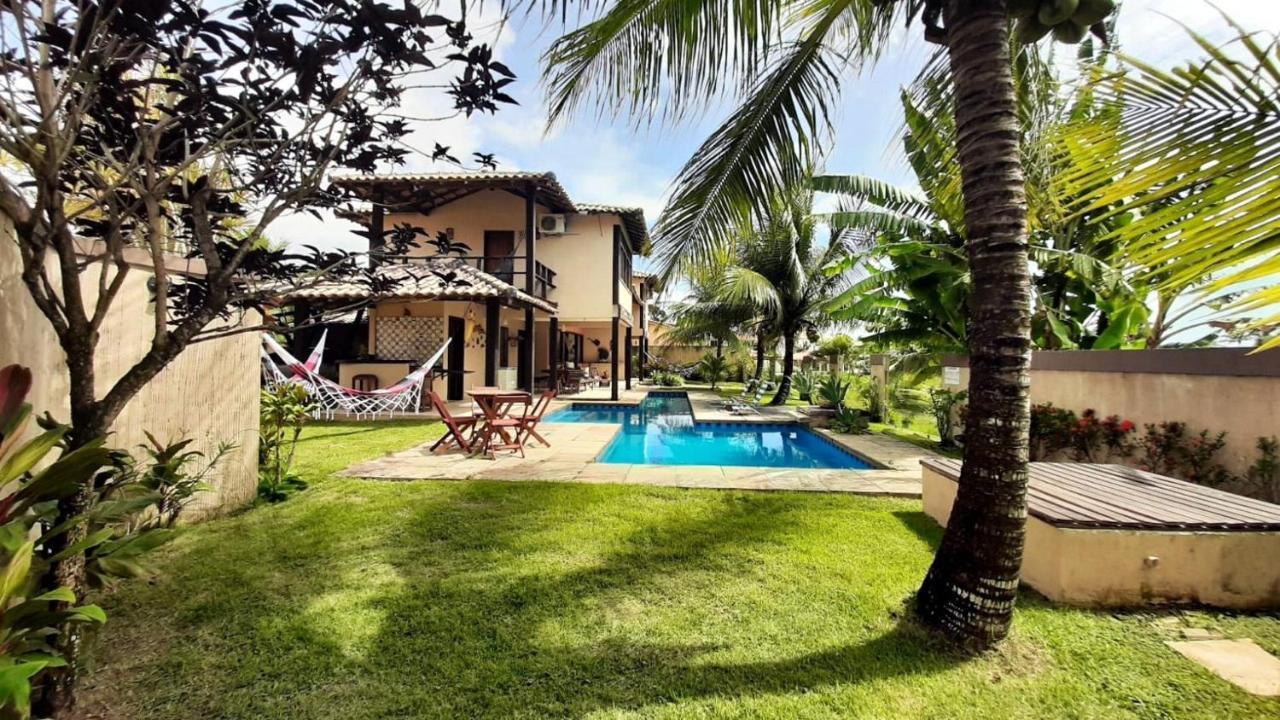 Casa dos Jacarandás com 4 quartos com vista para o mar Porto Seguro Esterno foto