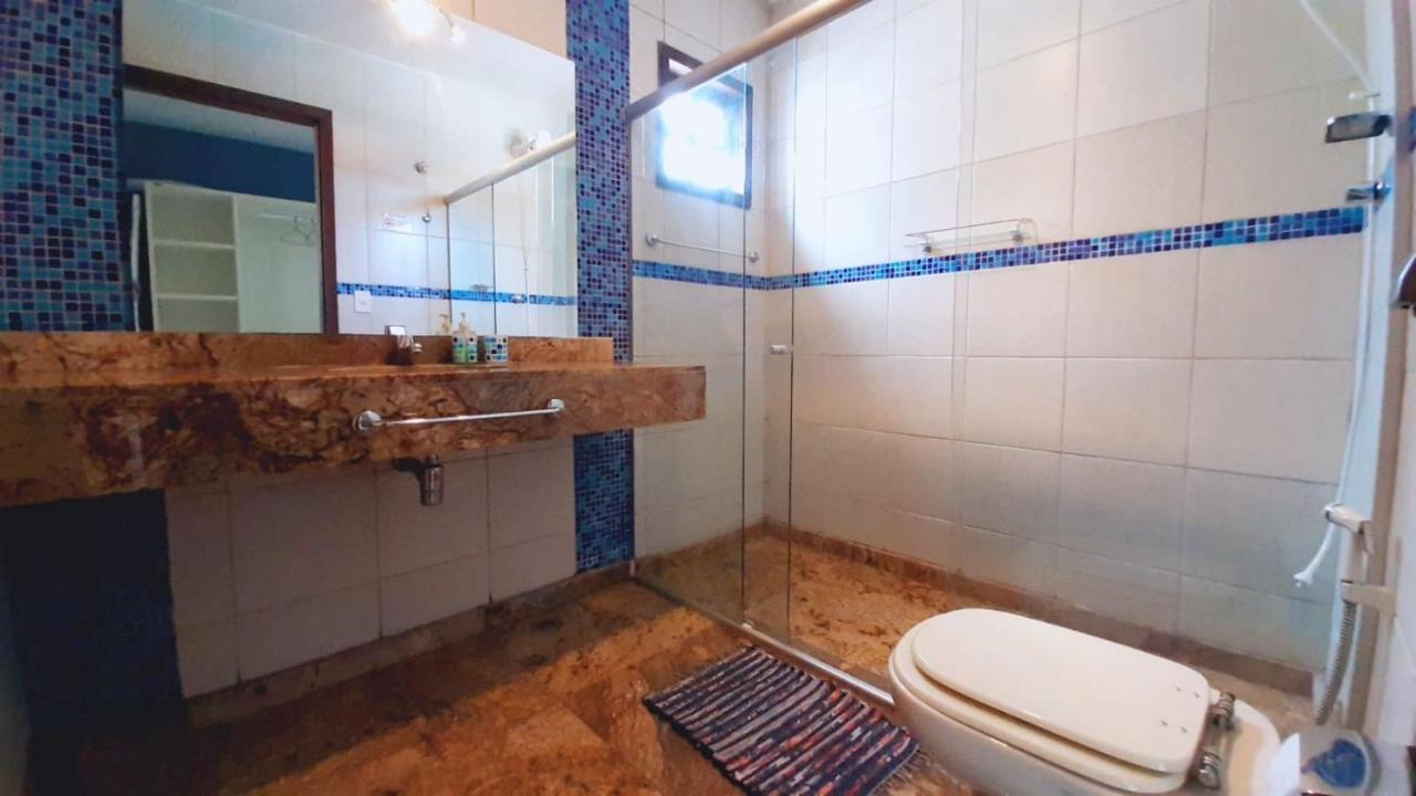 Casa dos Jacarandás com 4 quartos com vista para o mar Porto Seguro Esterno foto