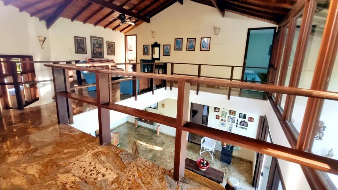 Casa dos Jacarandás com 4 quartos com vista para o mar Porto Seguro Esterno foto